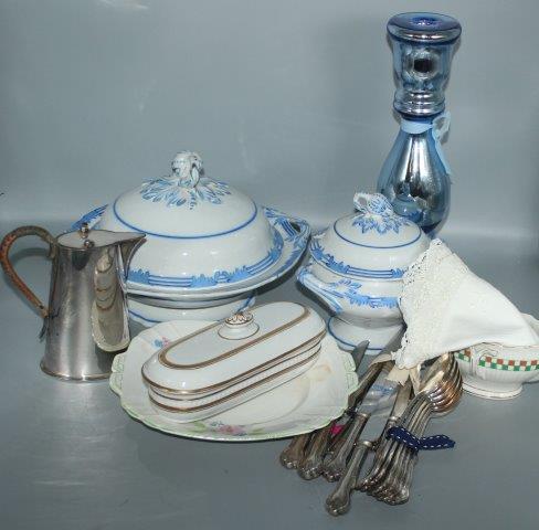 Collection of provincial ceramics etc.